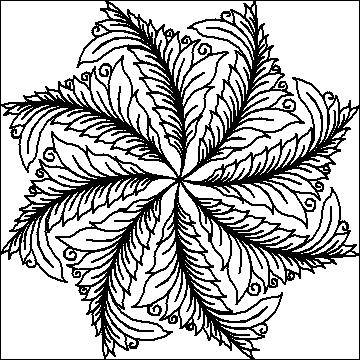 (image for) Spinstar Acanthus Large Star-L01677*